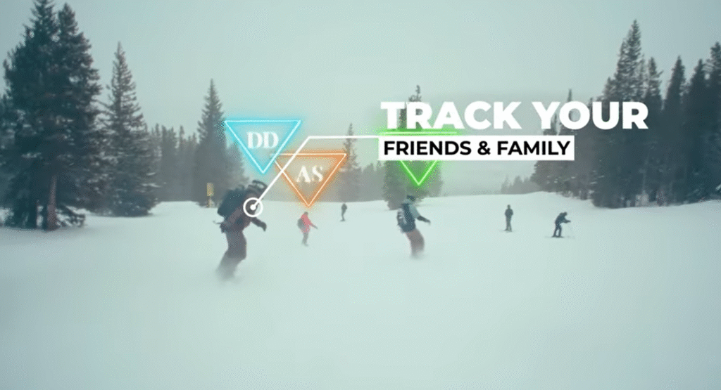 Rekkie Localise les skieurs de ton groupe connecté